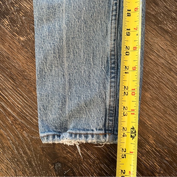 Abercrombie & Fitch Distressed Skinny High Rise Jeans Size 28 / 6s - Picture 7 of 15